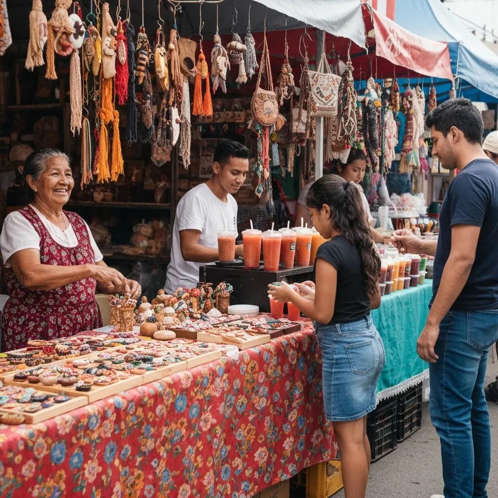 Local owner responding to customers on social media, highlighting community interaction